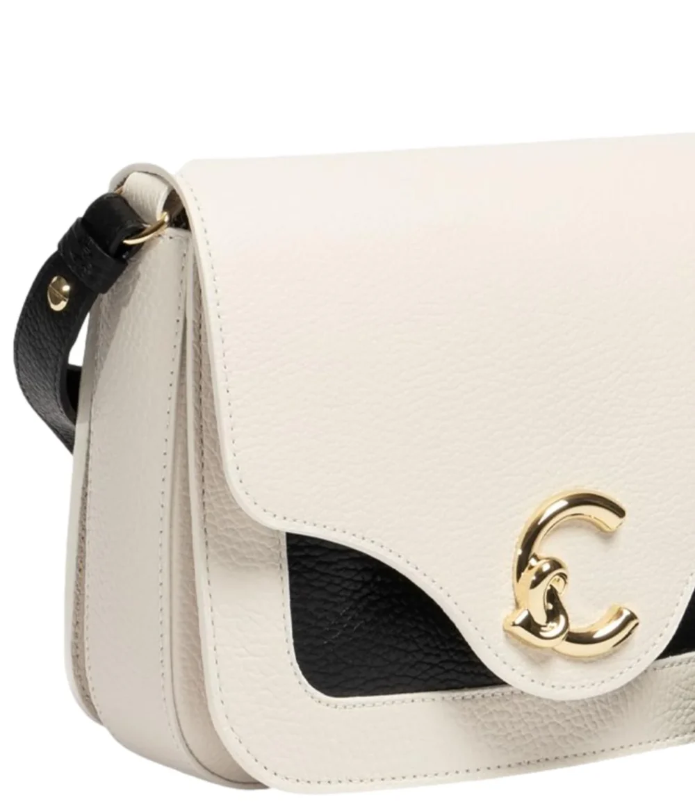 Borsa coccinelle blanco/noir - immagine 2