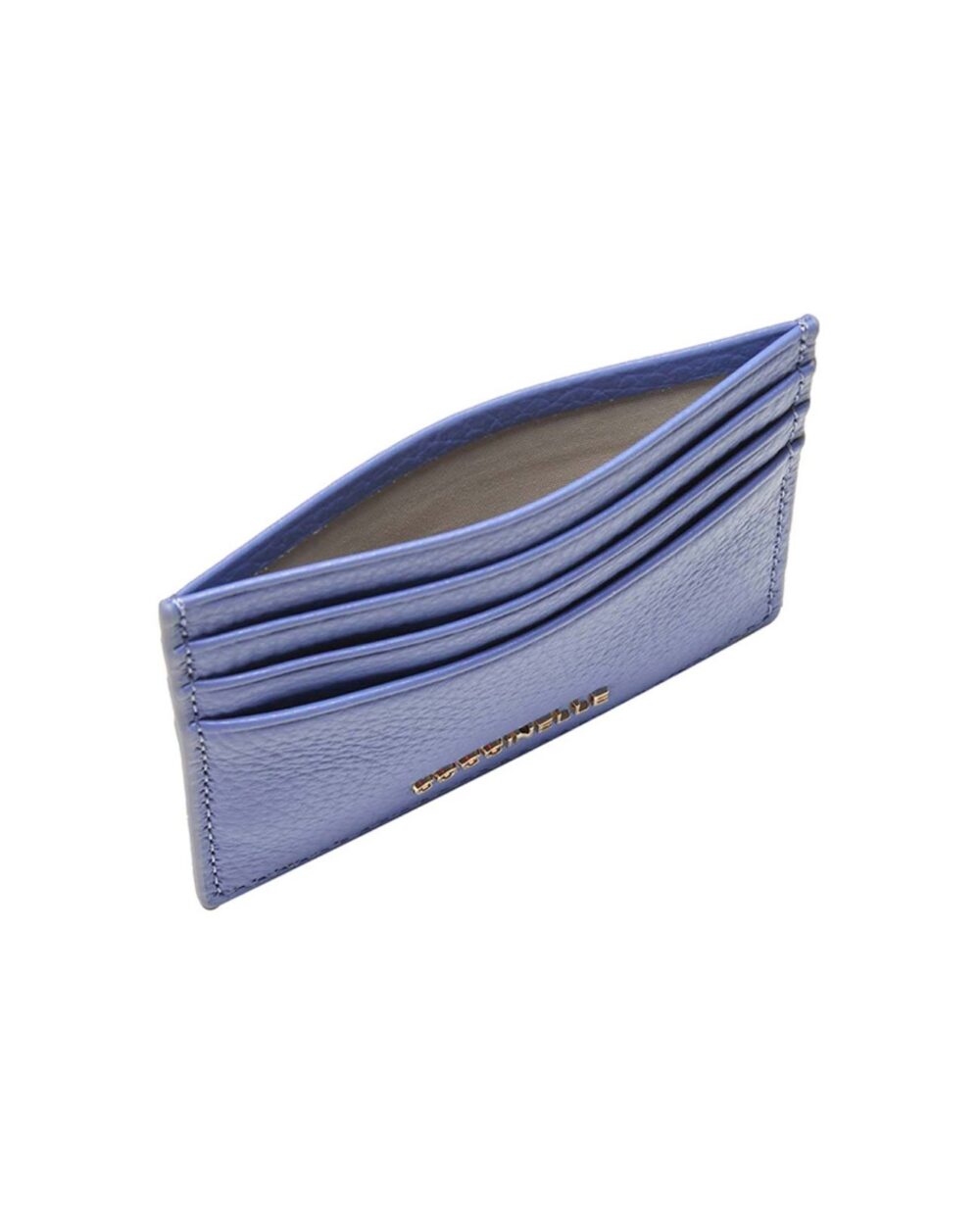 Porta carte di credito in pelle Metallic Soft - immagine 2