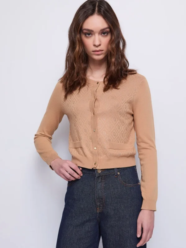 Nuova Collezione Cardigan da donna con bottoni dorati